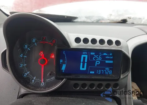 2012 Chevrolet Sonic 2Lt из США, поврежденный, VIN 1G1JC5SHXC4105159